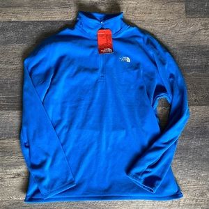 Blue North Face Fleece